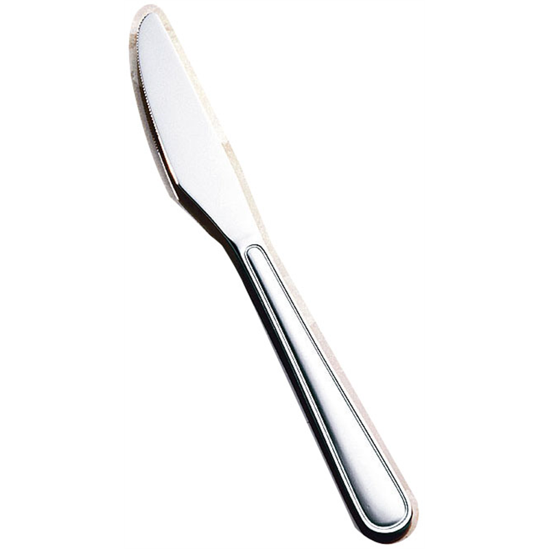 18-8ブライト デザートナイフ(刃付) 1袋(ご注文単位1袋)【直送品】