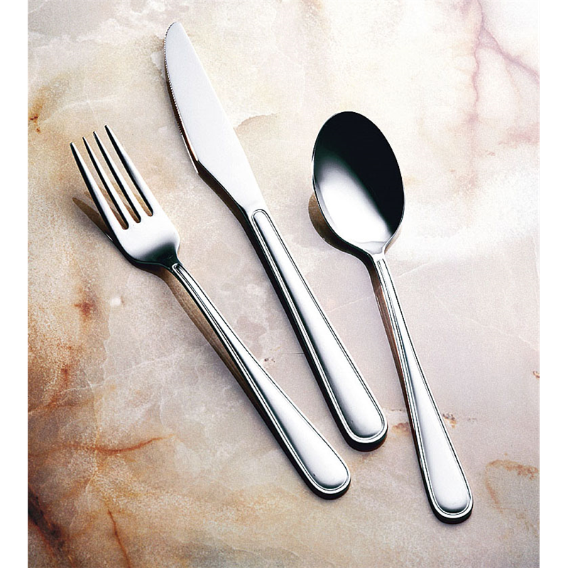 18-8ブライト ケーキフォーク 1袋（ご注文単位1袋）【直送品】