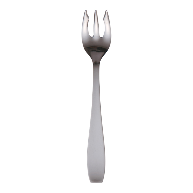 18-8ニューライラック オイスターフォーク 1袋(ご注文単位1袋)【直送品】