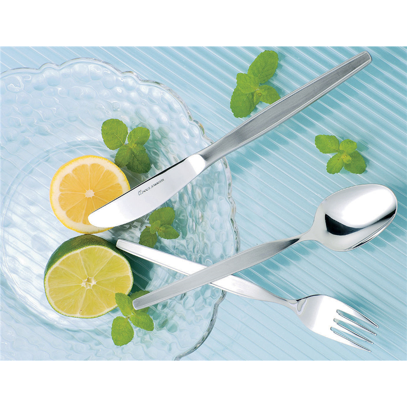 クローム　ハイライン　給食スプーン  1袋（ご注文単位1袋）【直送品】