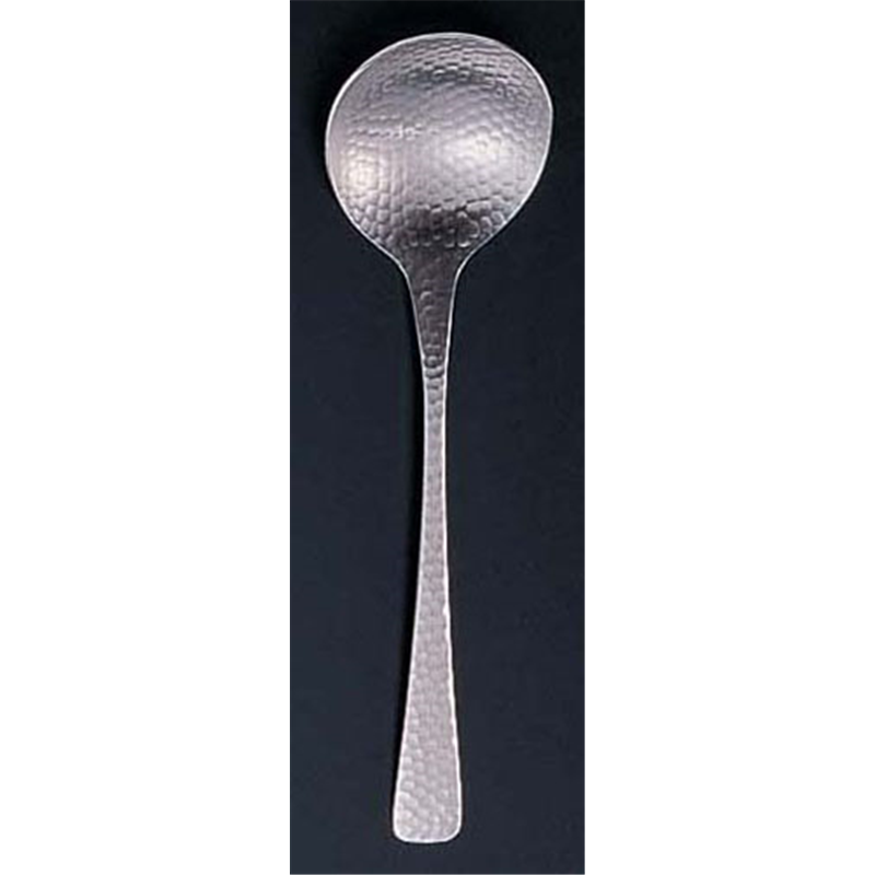 エコクリーン　18-8和味（なごみ） ブイヨンスプーン 1個（ご注文単位1個）【直送品】