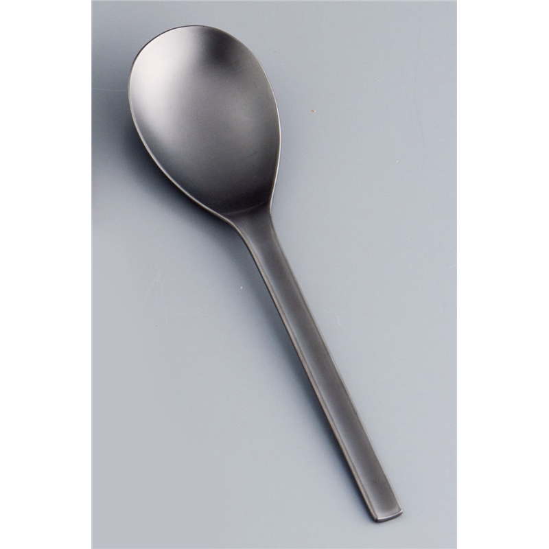 18-8集　酸化発色スプーン №8 1袋（ご注文単位1袋）【直送品】