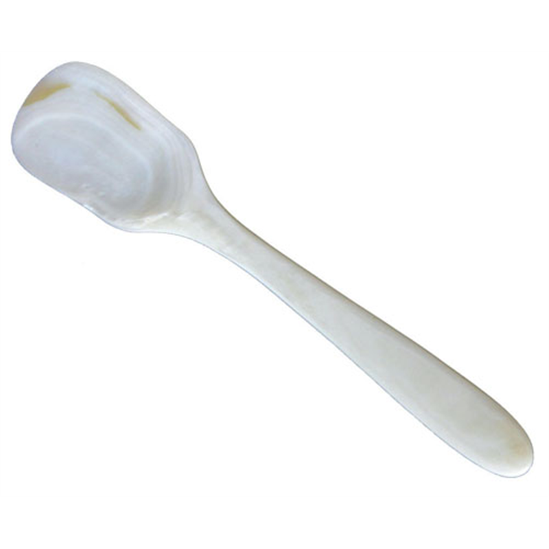 シェル　白貝スクエアスプーン（丸） SH-S16 1袋（ご注文単位1袋）【直送品】