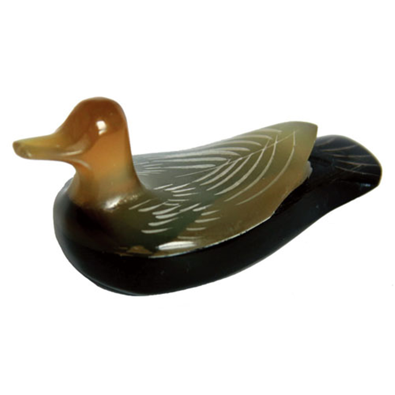 水牛角　箸置き・かも（高） BH-R1 1袋（ご注文単位1袋）【直送品】