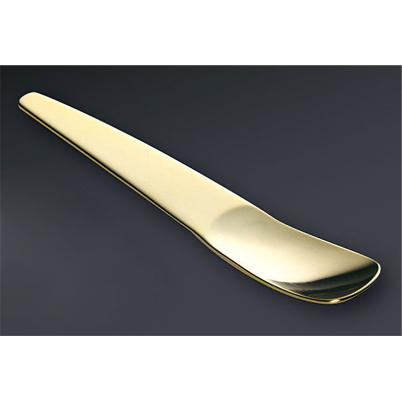 18-8 アスティ プチスプーン金メッキ (6本入) 1袋(ご注文単位1袋)【直送品】