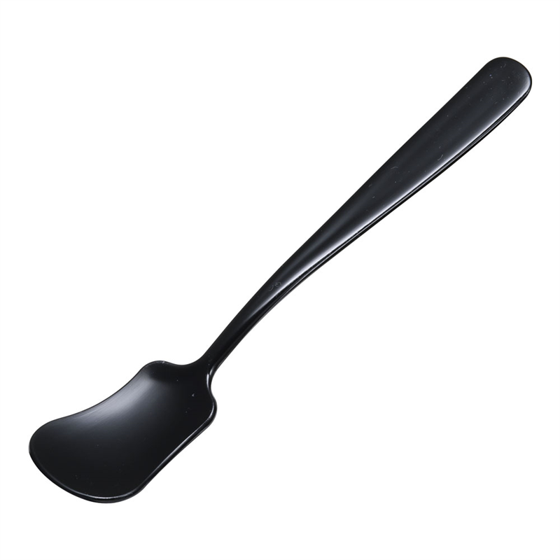 アイスクリームスプーン 黒 1-772-17 1袋(ご注文単位1袋)【直送品】
