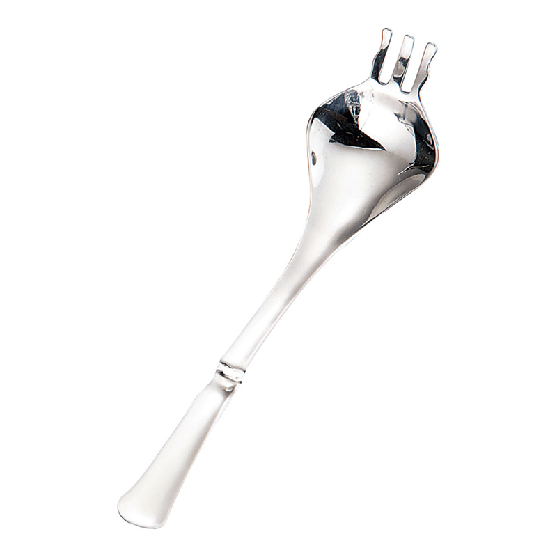 18-8至福のラーメンスプーン＆フォーク 小 1袋（ご注文単位1袋）【直送品】