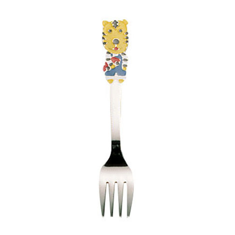 お子様フォーク　とらさん  1袋（ご注文単位1袋）【直送品】