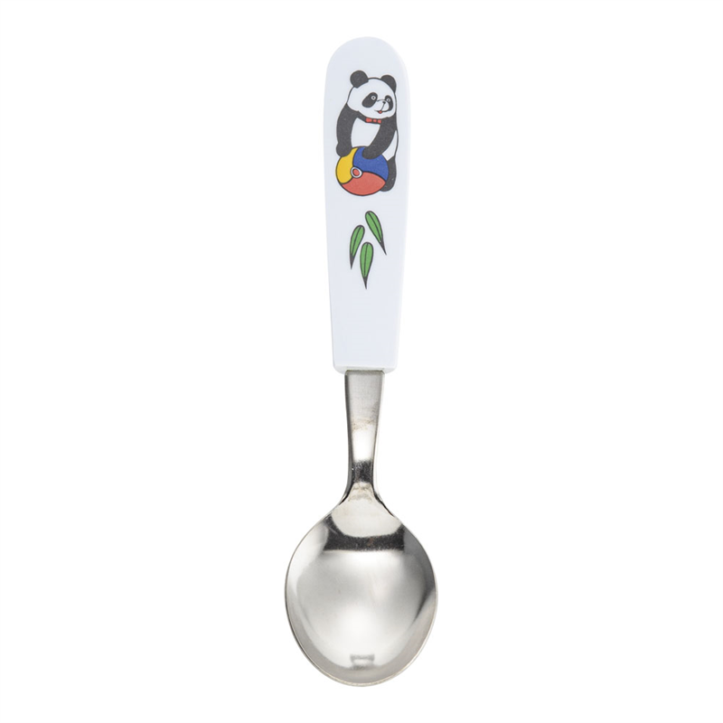 お子様スプーン(プラ柄) パンダ 1袋(ご注文単位1袋)【直送品】