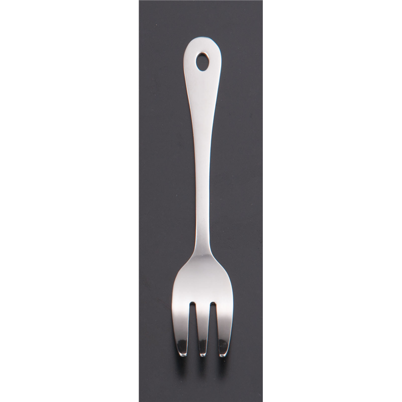 18-0　お子様フォーク　3本刃　穴明  1袋（ご注文単位1袋）【直送品】