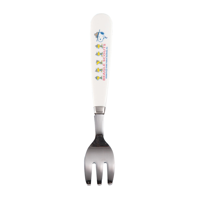 メラミンお子様食器「スヌーピー」 フォーク 1袋（ご注文単位1袋）【直送品】