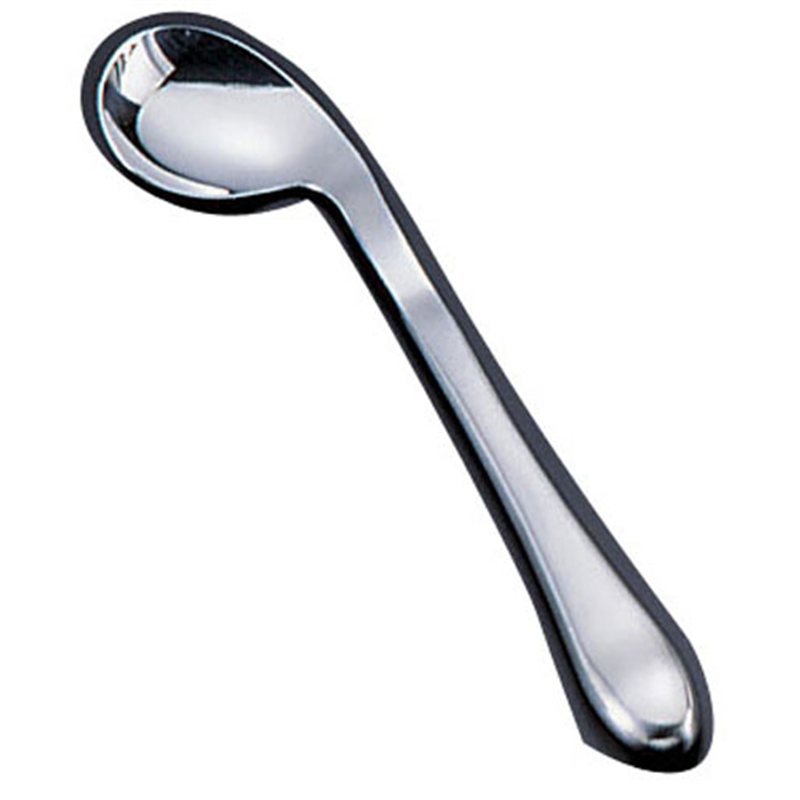 18-8ライトスプーン　202（左曲り）  1袋（ご注文単位1袋）【直送品】