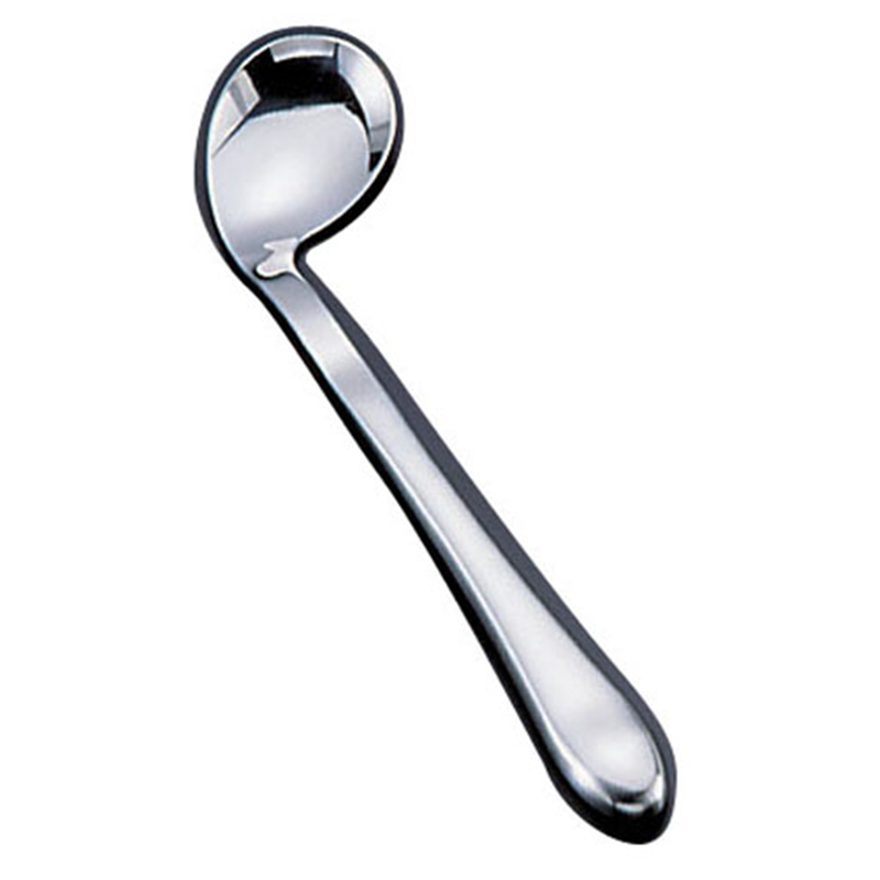 18-8ライトスプーン　203（右曲り）  1袋（ご注文単位1袋）【直送品】