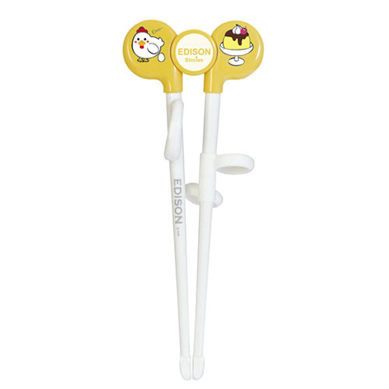 エジソンのお箸Ⅰ 左手用 オレンジ 1袋(ご注文単位1袋)【直送品】