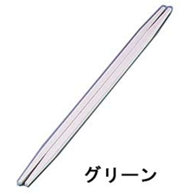 ニューエコレン箸和風　利休箸（50膳入） グリーン 1箱（ご注文単位1箱）【直送品】