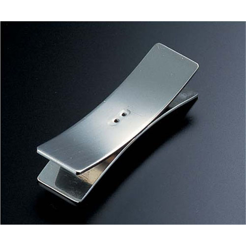 18-8箸置　M-80  1個（ご注文単位1個）【直送品】