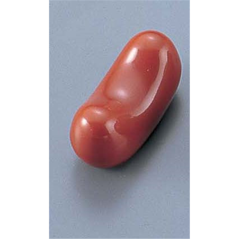 まくら型箸置　赤 T03-161 1個（ご注文単位1個）【直送品】