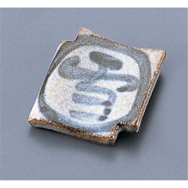 乾山箸置　雪 T03-169 1個（ご注文単位1個）【直送品】