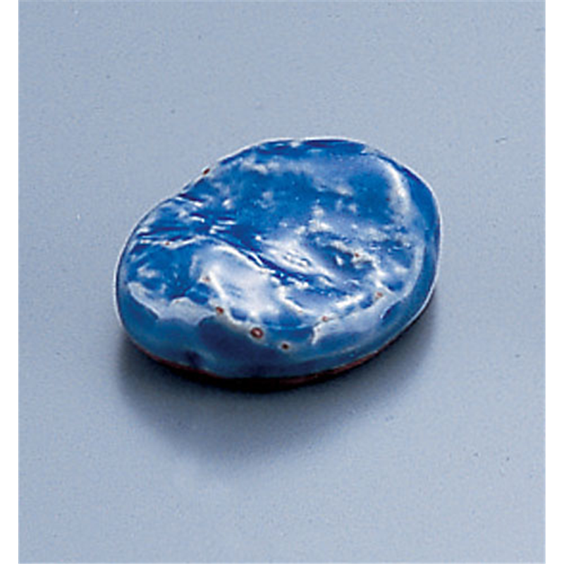 るり釉石焼　箸置 Y-303 1個（ご注文単位1個）【直送品】