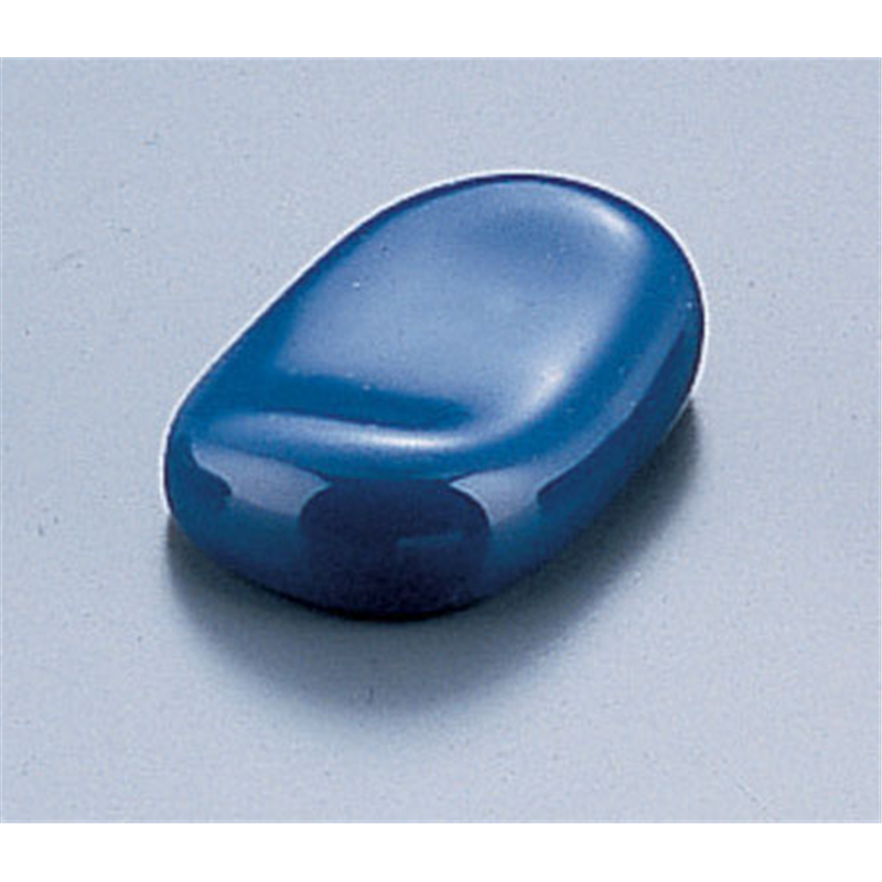 ルリ小判形　箸置 Y-308 1個（ご注文単位1個）【直送品】