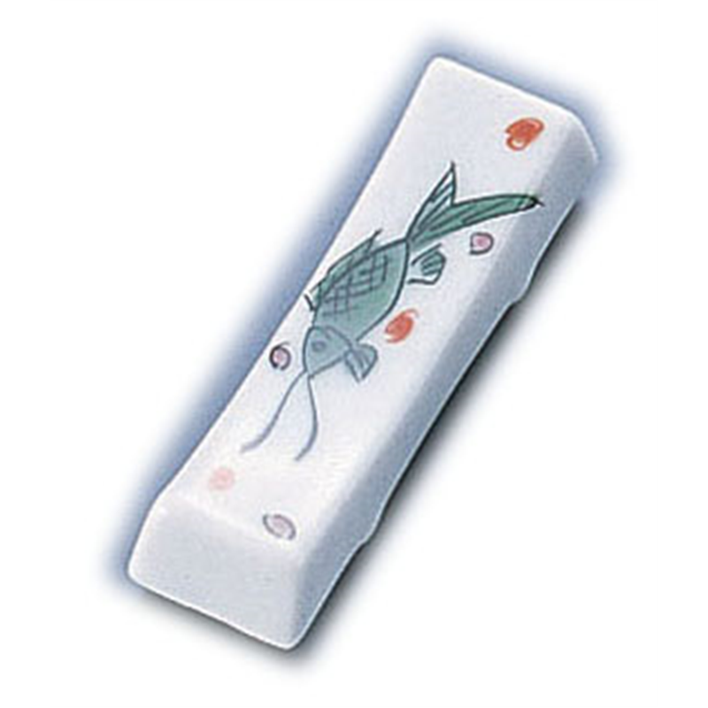 M9-23　魚紋箸置  1個（ご注文単位1個）【直送品】