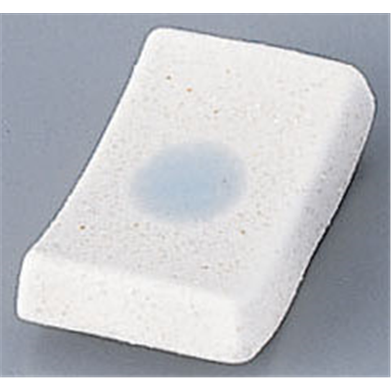 AZ9-3　砂目紺角箸置  1個（ご注文単位1個）【直送品】