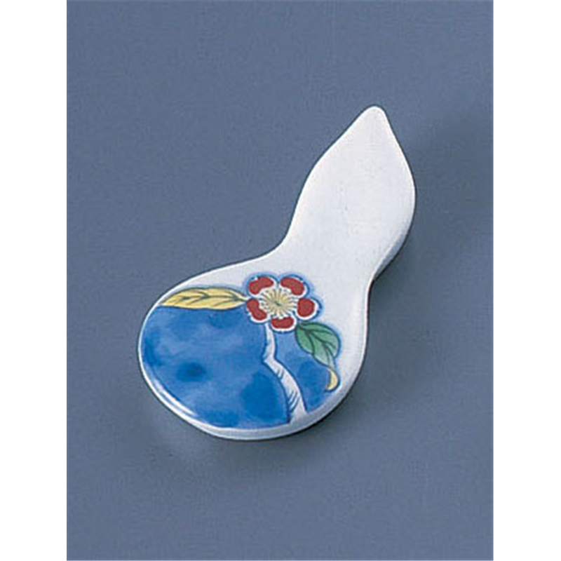 33-AZ31　錦花瓢箸置  1個（ご注文単位1個）【直送品】