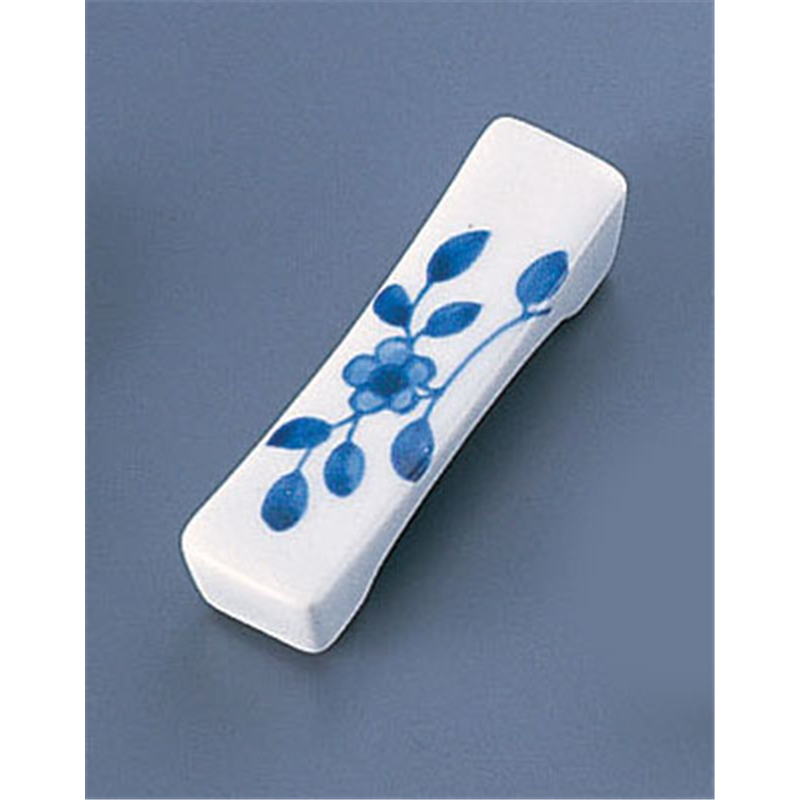 AZ9-52　イングレ花長箸置  1個（ご注文単位1個）【直送品】