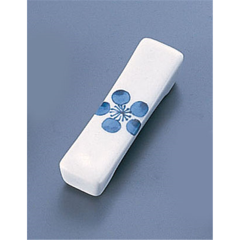 AZ9-53　梅長箸置  1個（ご注文単位1個）【直送品】