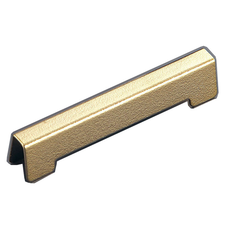 18-8ブリッジ型ナイフ＆フォークレスト 梨地　金仕上げ 1袋（ご注文単位1袋）【直送品】