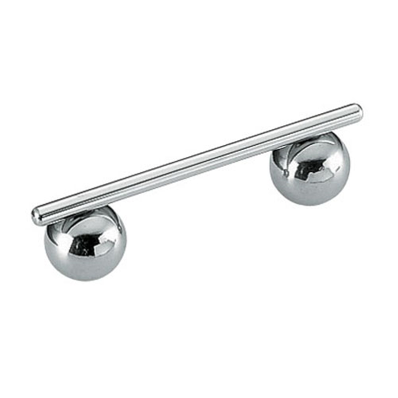 18-8ビーズ型ナイフ＆フォークレスト ミラー仕上げ 1袋（ご注文単位1袋）【直送品】