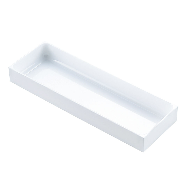 カトラリートレー L　ホワイト 1個（ご注文単位1個）【直送品】