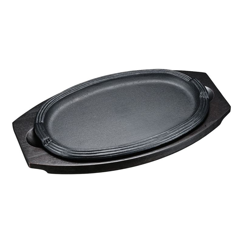 SAステーキ皿 小判型 大 1箱(ご注文単位1箱)【直送品】