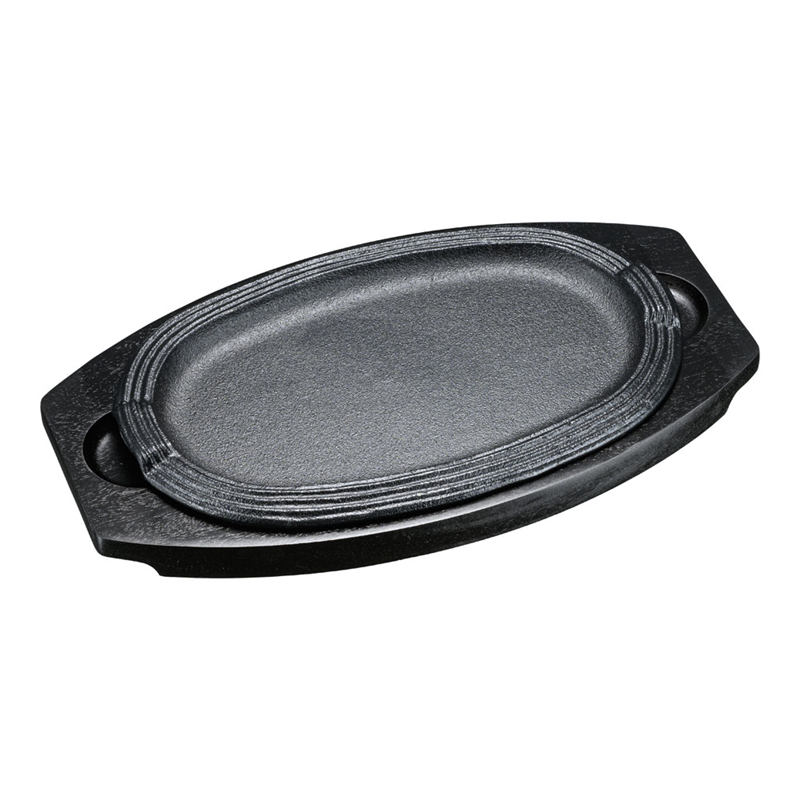 SAステーキ皿 小判型 小 1箱(ご注文単位1箱)【直送品】