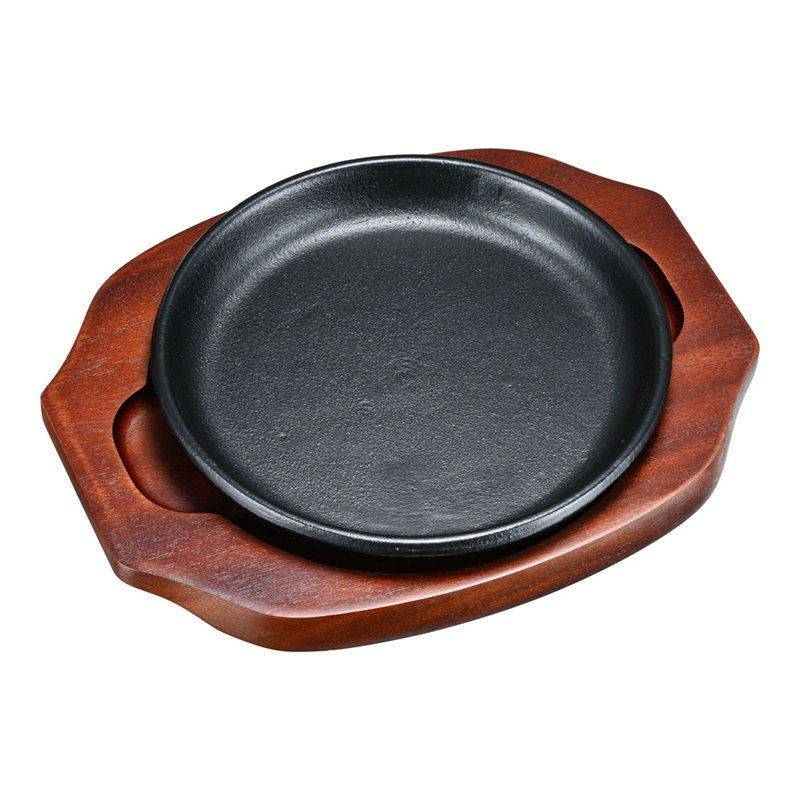 (S)ステーキ皿 丸型 B 15cm 1箱(ご注文単位1箱)【直送品】