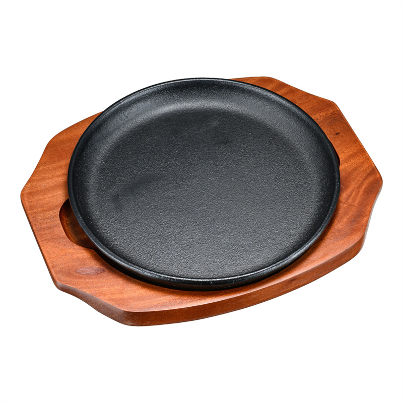 (S)ステーキ皿 丸型 B 19cm 1箱(ご注文単位1箱)【直送品】