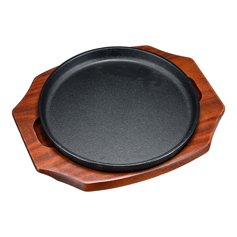 (S)ステーキ皿 丸型 B 22cm 1箱(ご注文単位1箱)【直送品】