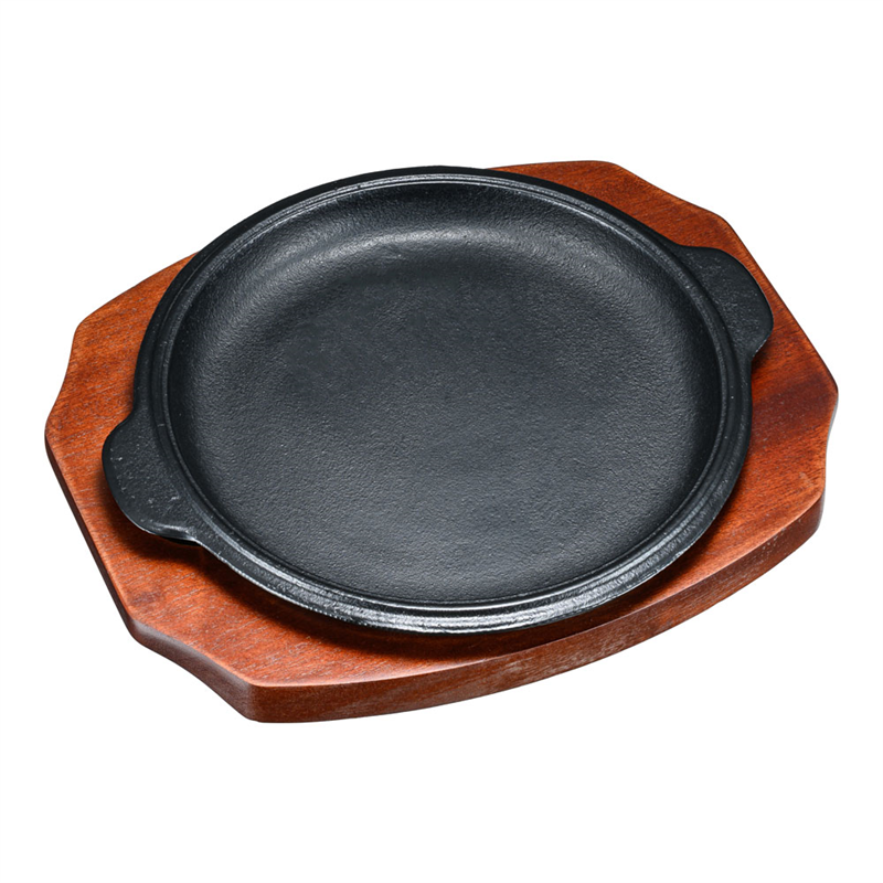 (S)ステーキ皿 渕付丸型 B 17cm 1箱(ご注文単位1箱)【直送品】