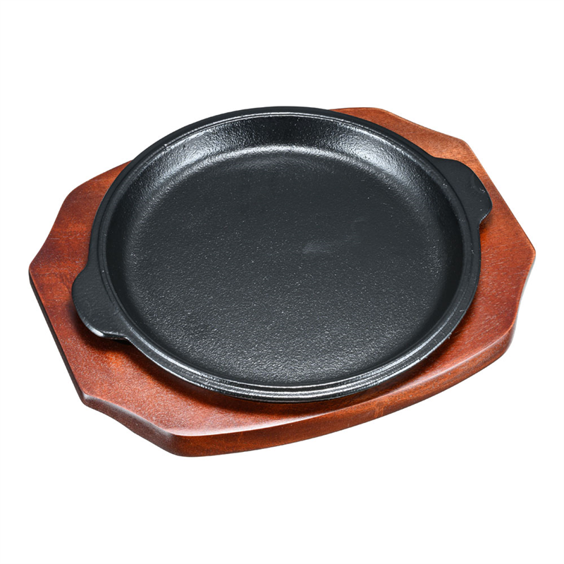 (S)ステーキ皿 渕付丸型 B 19cm 1箱(ご注文単位1箱)【直送品】