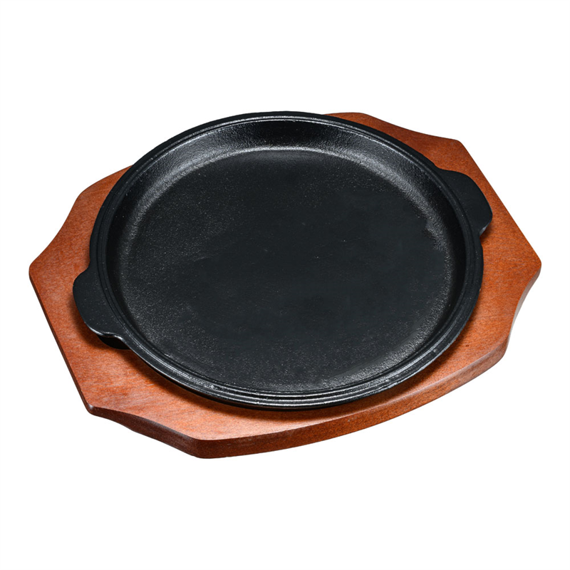 (S)ステーキ皿 渕付丸型 B 21cm 1箱(ご注文単位1箱)【直送品】