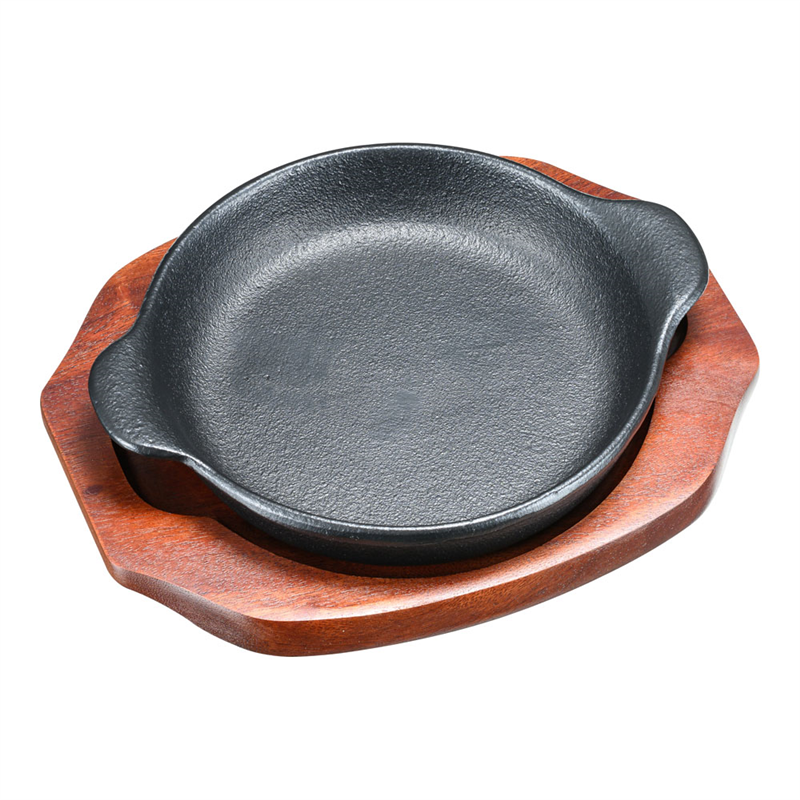 (S)ステーキ皿 深丸型 B 15cm 1箱(ご注文単位1箱)【直送品】