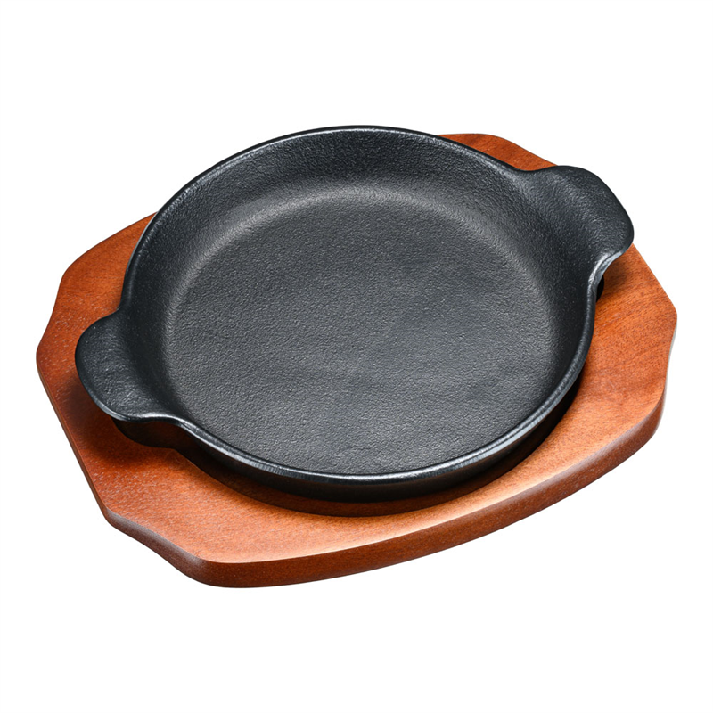 (S)ステーキ皿 深丸型 B 17cm 1箱(ご注文単位1箱)【直送品】