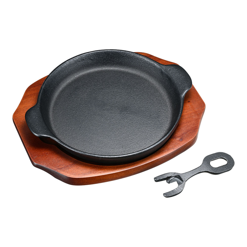 (S)ステーキ皿 深丸型 B 19cm 1箱(ご注文単位1箱)【直送品】