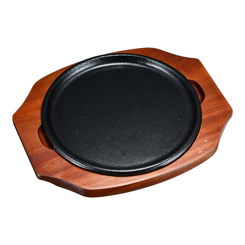 (S)ステーキ皿 平丸型 1箱(ご注文単位1箱)【直送品】