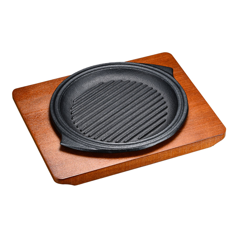 (S)ステーキ皿 グリル 丸 17cm 1箱(ご注文単位1箱)【直送品】