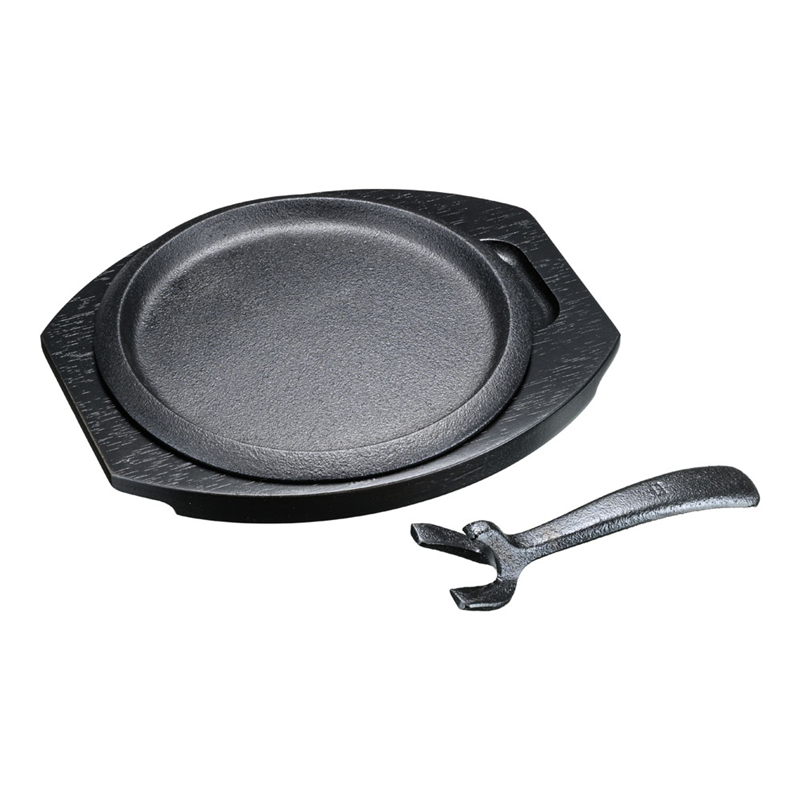 IKステーキ皿 デュエットⅡ(黒) 1箱(ご注文単位1箱)【直送品】