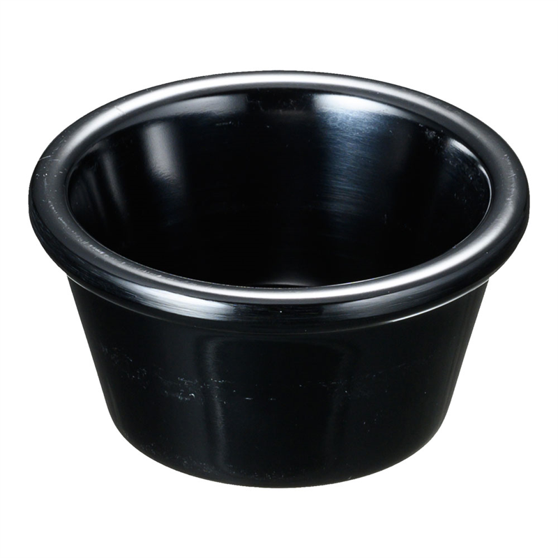 テーブルクラフト　メラミン　ラメキン ブラックRAM2BK　2オンス 1個（ご注文単位1個）【直送品】