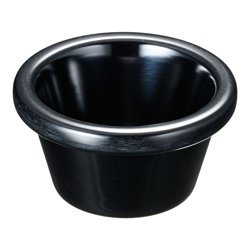 テーブルクラフト　メラミン　ラメキン ブラックRAM3BK　3オンス 1個（ご注文単位1個）【直送品】