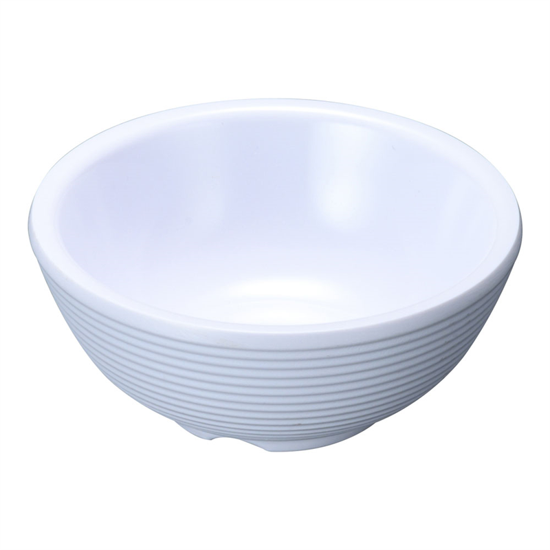 TC　メラミン　リブ　ラメキン　ホワイト RAM2RW　2オンス 1個（ご注文単位1個）【直送品】