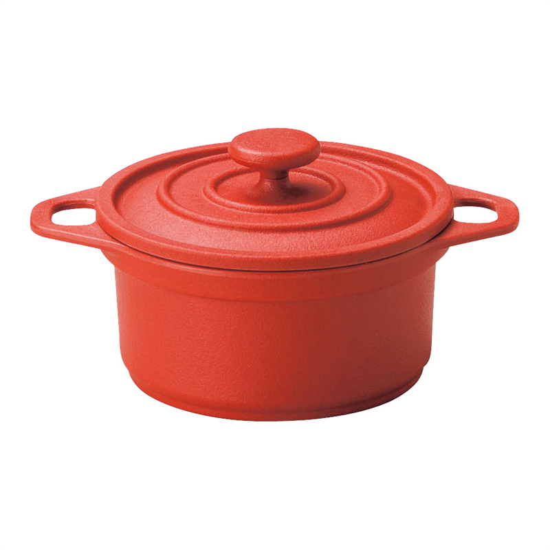 ミニココ　ラウンド 10cm　レッド 1袋（ご注文単位1袋）【直送品】